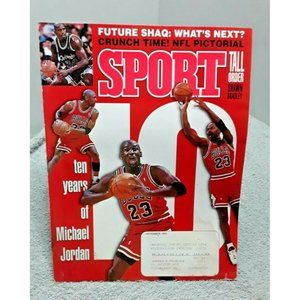 Sport Magazine December 1993 Michael Jordan Bulls GOOD